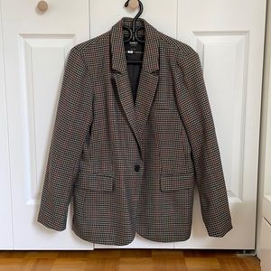 ONLY checkered blazer